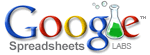 the logo of Google Spreadsheets