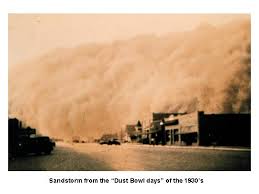 Dust Bowl sandstorm - via Daymix