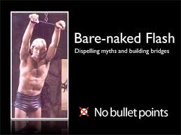 Bare Naked Flash Splash