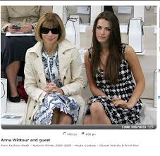   Anna Wintour   and Daughter Bee    