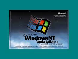 Welcome splash in Windows NT - via Daymix