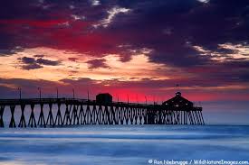 Imperial Beach Pier at sunset, 
