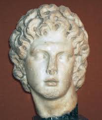 Bust of  Alexander   from Italica    