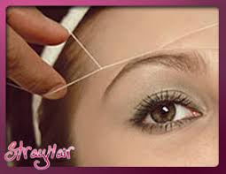 Eyebrow Threading Hair Removal