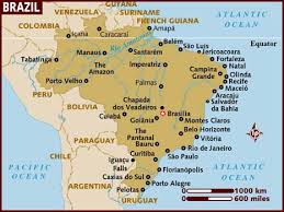 Map of Brazil - via Daymix