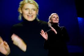 speaking at TED Conference - via Daymix
