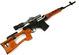 The Dragunov SVD  airsoft rifle   is    