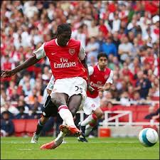 Image By Arsenal's <b>Emmanuel Adebayor</b> Picture