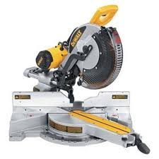 The miter saw features a heavy