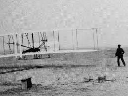 First flight of the  Wright Brothers  