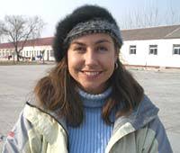 Image <b>Stacey Hayes</b> by the centre she Picture