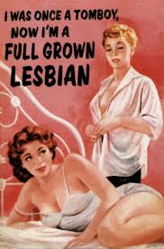 Full Grown Lesbian Magnet at