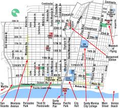 Image Santa <b>Monica</b> Area Map Picture