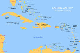 Caribbean Map - via Daymix