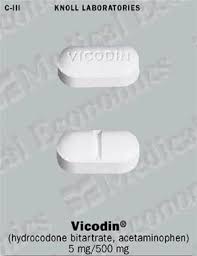 Pill Imprint: VICODIN - via Daymix