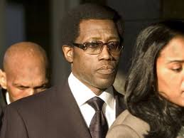 Image <b>...</b> <b>Wesley Snipes</b> in police custody. Picture