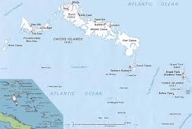 Turks and Caicos Islands Map - via Daymix