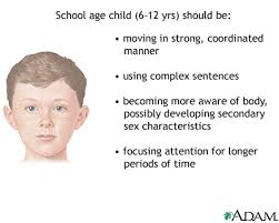  School age child  development