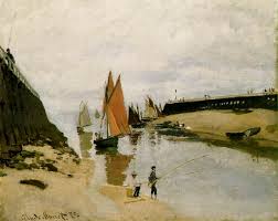 Breakwater at Trouville, Low