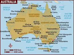Map of Australia