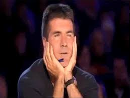 SIMON COWELL HAPPY GIF