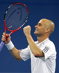 Image <b>Andre Agassi</b> Playing to Fight Picture