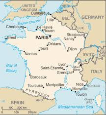 Map of France - via Daymix