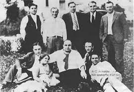 with  Al Capone   