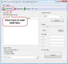 Launch  MIDI Converter   Studio 