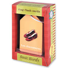Basic Words French English Ring