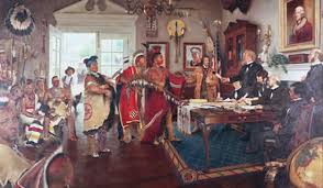   Osage   Treaty of 1825 by Mike Wimmer