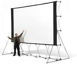 portable projector screen