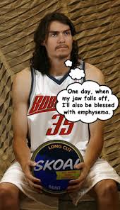  NBA player Adam Morrison.
