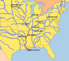 Lower Mississippi River - via Daymix