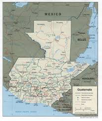 Guatemala: Political map - via Daymix