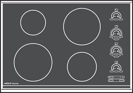Wolf cooktops.