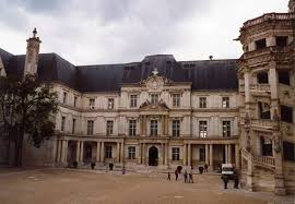      at the chateau at  Blois   