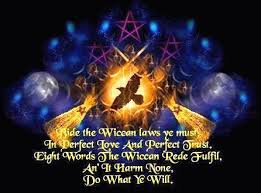 Eight words the Wiccan  Rede   fulfill 