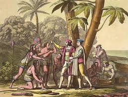 Landing of  Columbus    Christopher      