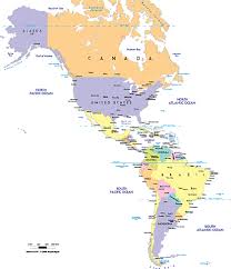 the americas map - via Daymix