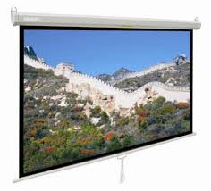 Manual Projection Screen