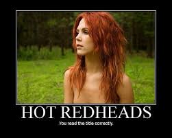 A beautiful redhead
