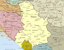 Serbia and Montenegro Map - via Daymix