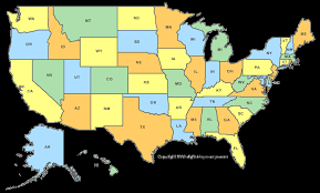 United States Map. - via Daymix