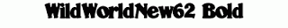 free font WildWorldNew62 Bold