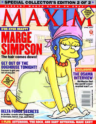 Marge Simpson -- Playboy Cover