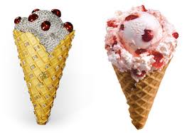 One Million Dollar Ice Cream - via Daymix