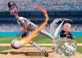 Randy Johnson, George Steinbrenner, 