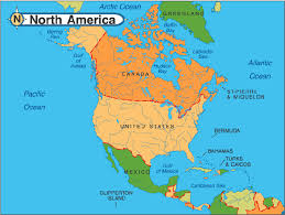 page : North America map - via Daymix