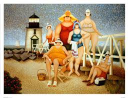 Beach Vacation Print by Lowell - via Daymix